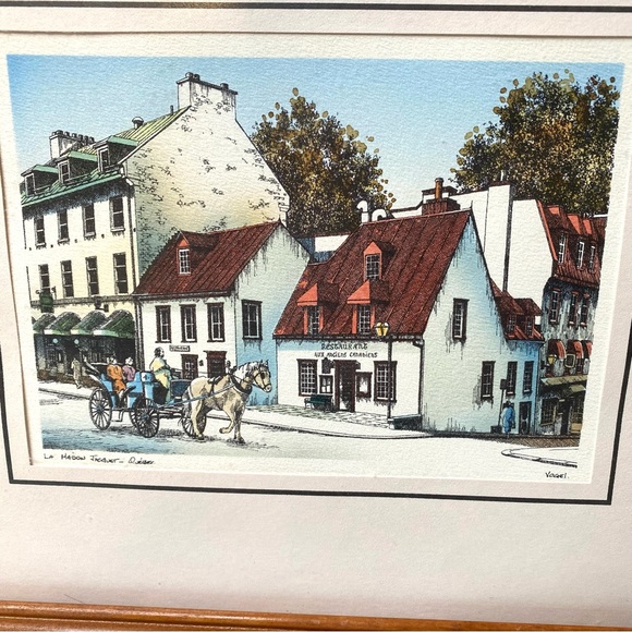 La Maison Jacquet Quebec Jean Philippe Vogel Framed Art Print - Picture 2 of 11